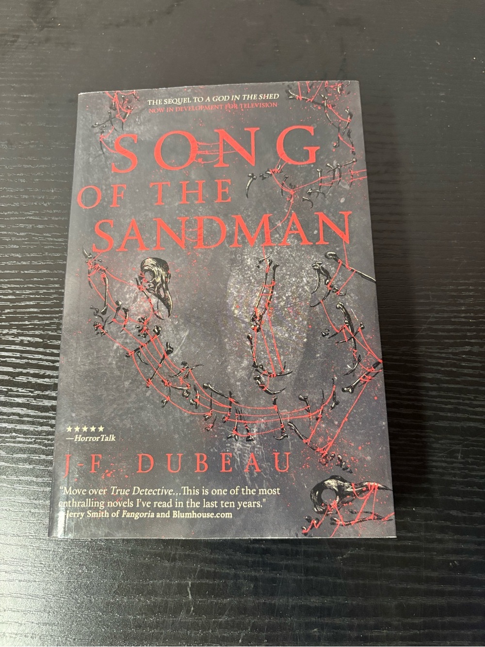 Song of the Sandman J-F Dubeau A God in the Shed Book 2 Horror Paperback